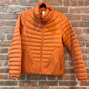 lululemon athletica Orange Puffer Jacket
